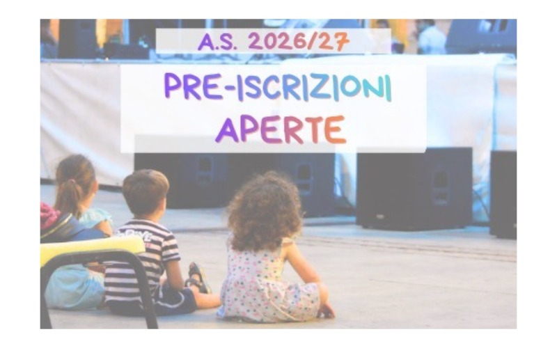 PRE-ISCRIZIONI 26/27